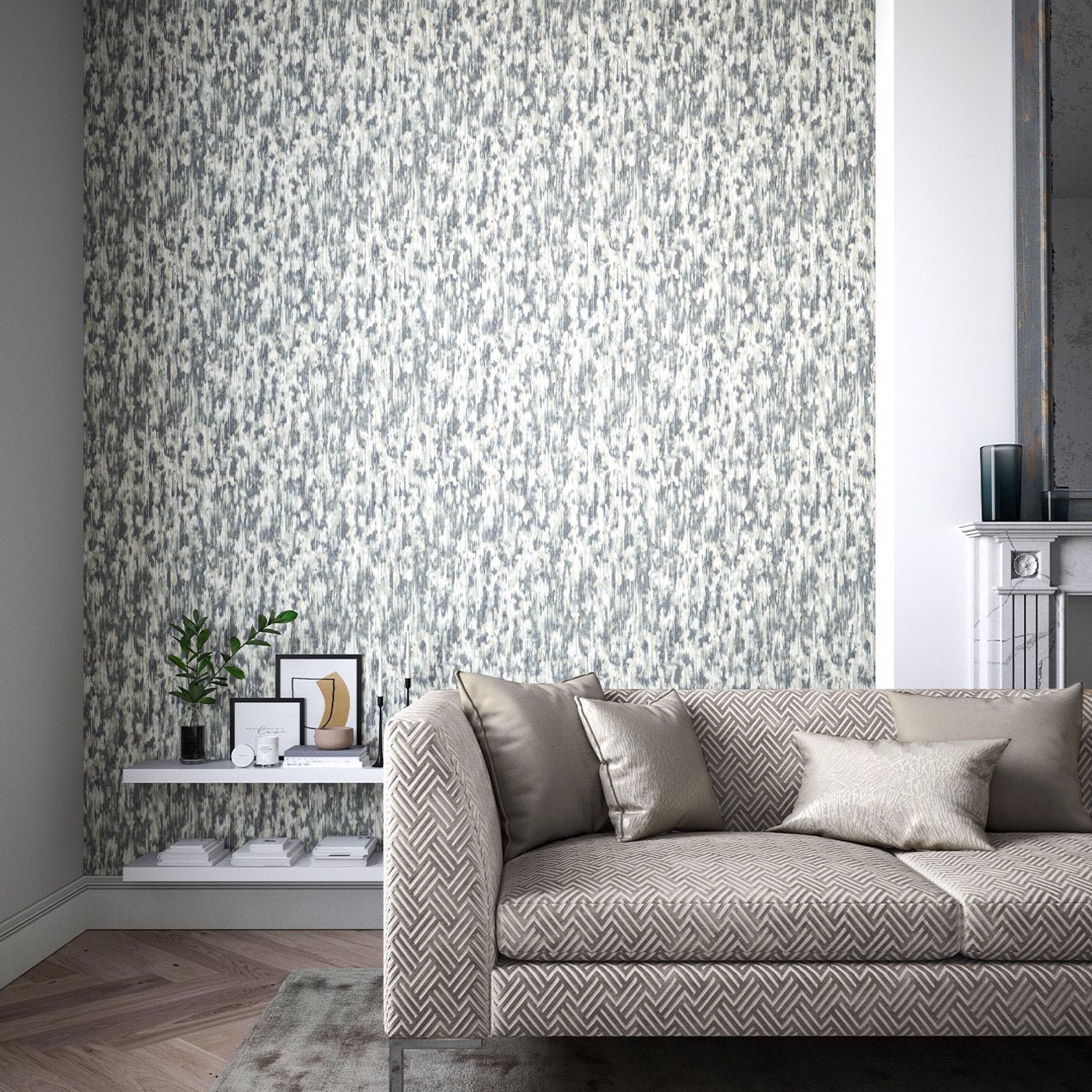 Fade Wallpaper - Slate/Pearl - Harlequin - HM7W112743 - Morris Wallpaper