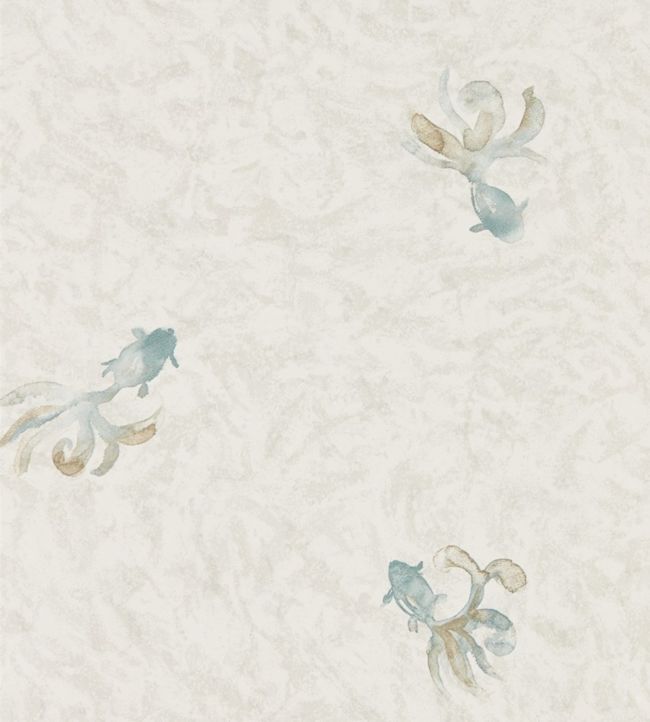 Fantail Wallpaper - Ivory/Flint - DWAP216285 - Sanderson - Morris Wallpaper