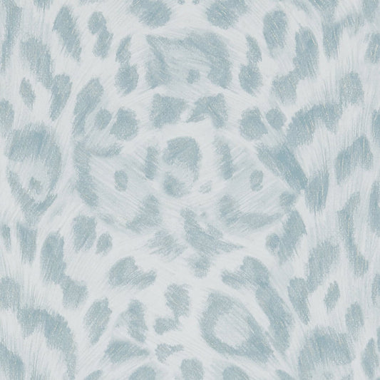 Felis Wallpaper - Duckegg - Clarke & Clarke - W0115/04 - Morris Wallpaper