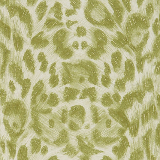 Felis Wallpaper - Green - Clarke & Clarke - W0115/05 - Morris Wallpaper