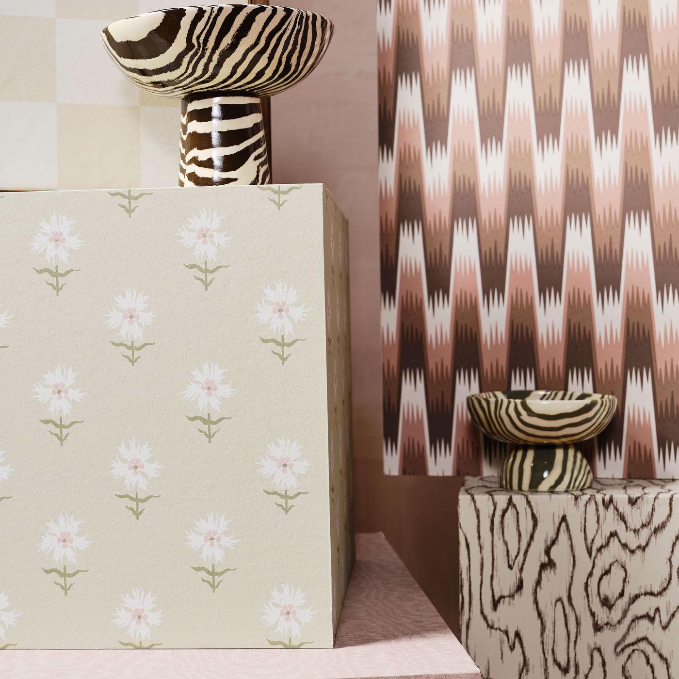 Fellcroft Wallpaper - Honeycombe - Harlequin - HHHW113161 - Morris Wallpaper