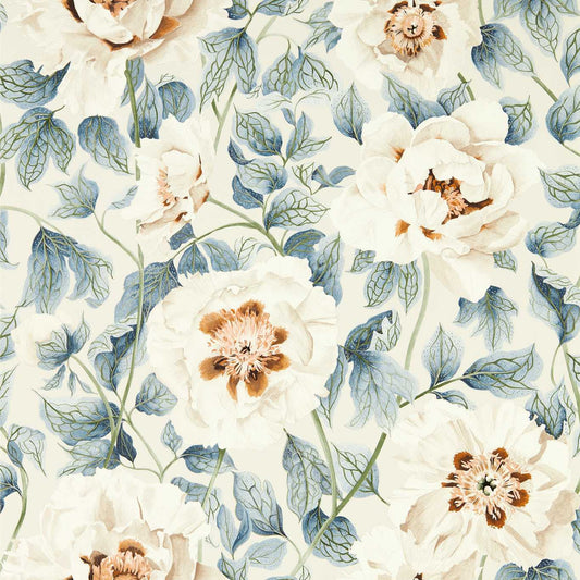 Florent Wallpaper - Sailcloth/Celestial/Clay - Harlequin - HC4W113016 - Morris Wallpaper