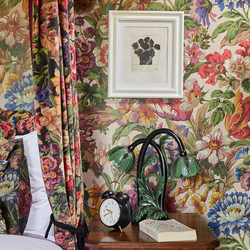Florescence Wallpaper - Alabaster - House of Hackney - 1-WA-FLS-DI-ALA-XXX - Morris Wallpaper