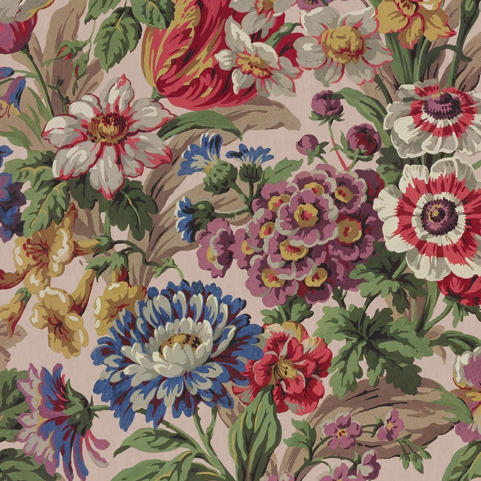 Florescence Wallpaper - Alabaster - House of Hackney - 1-WA-FLS-DI-ALA-XXX - Morris Wallpaper