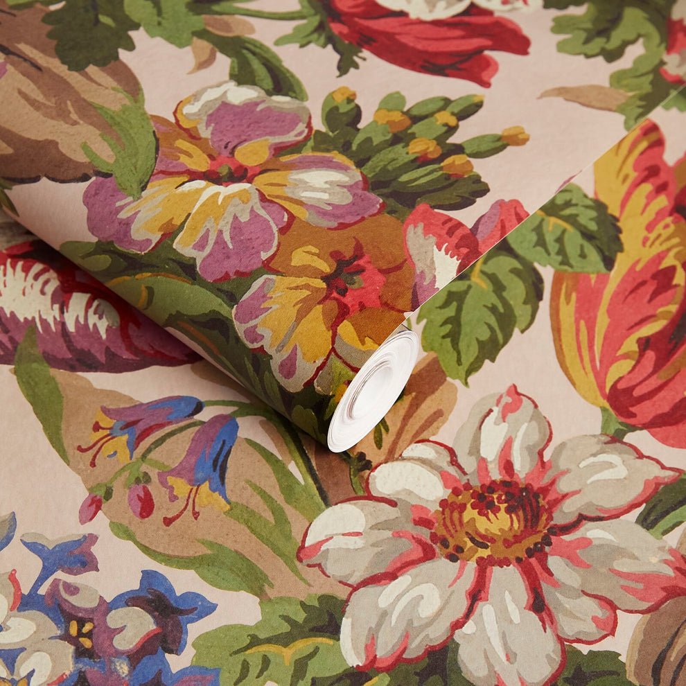 Florescence Wallpaper - Alabaster - House of Hackney - 1-WA-FLS-DI-ALA-XXX - Morris Wallpaper