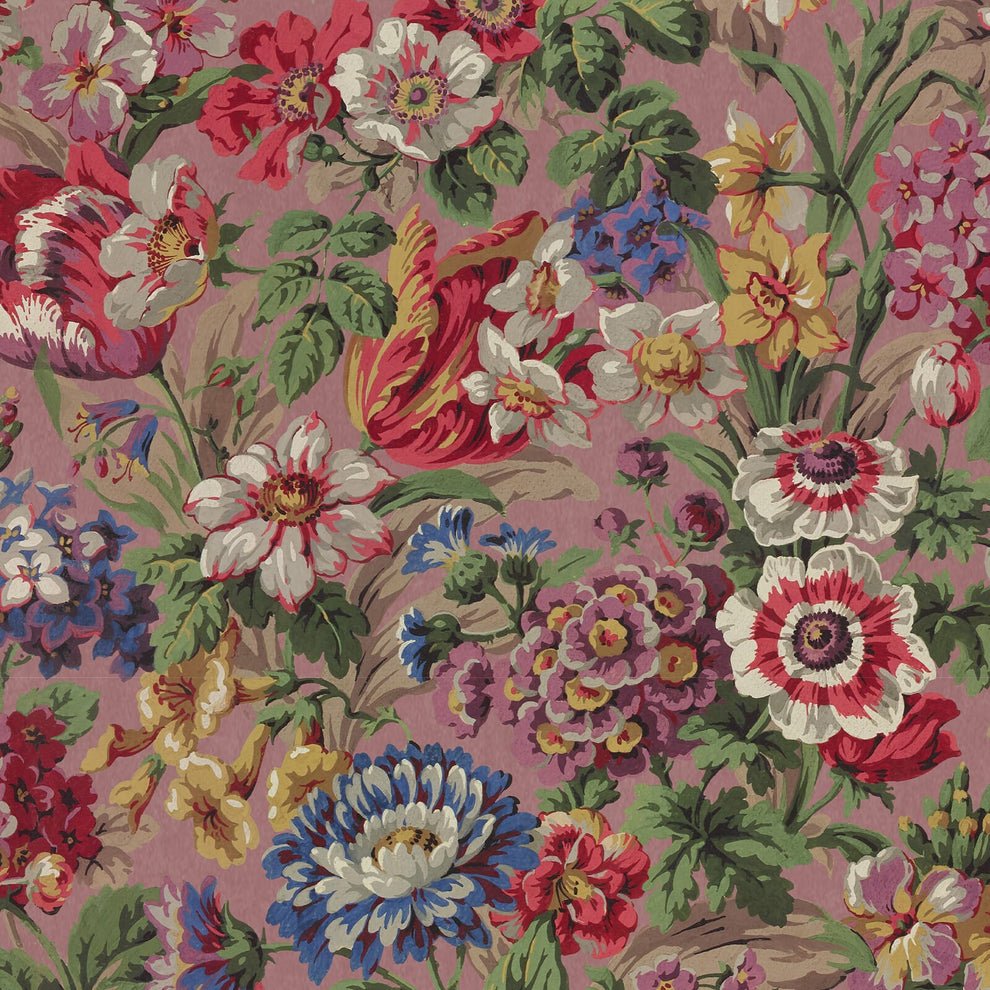Florescence Wallpaper - Hosta - House of Hackney - 1-WA-FLS-DI-HOS-XXX - Morris Wallpaper