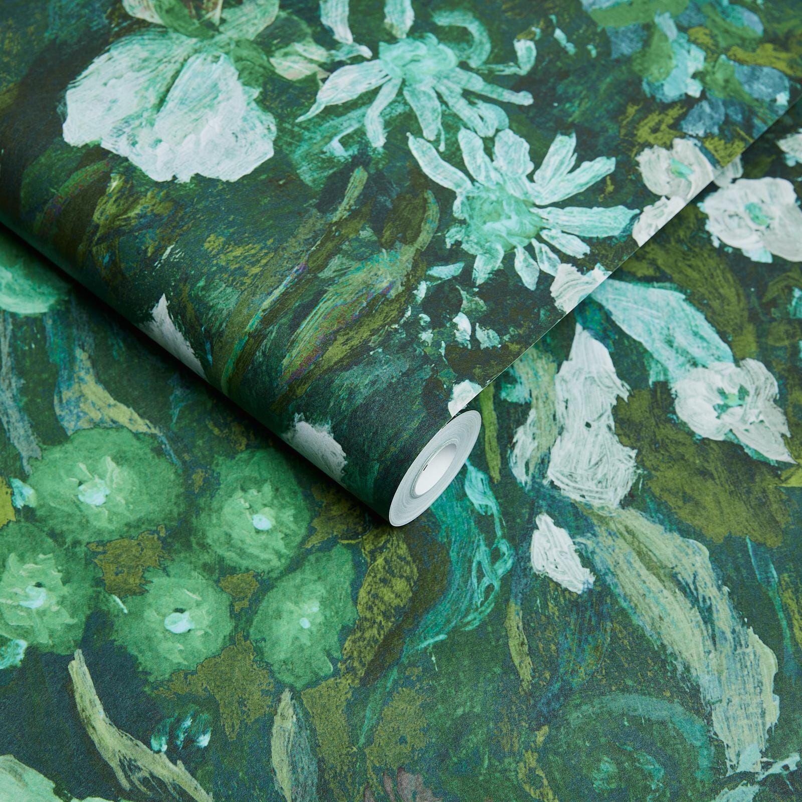 Floribunda Magna Wallpaper - Verde - House of Hackney - 1-WA-FLM-DI-VED-XXX - Morris Wallpaper