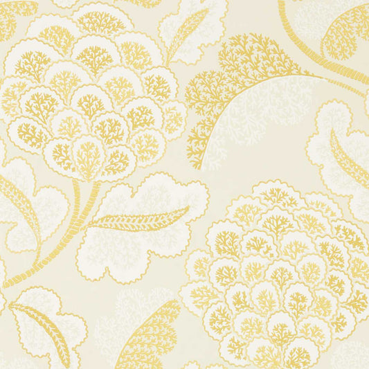 Flourish Wallpaper - First Light/Nectar - Harlequin - HQN3112935 - Morris Wallpaper