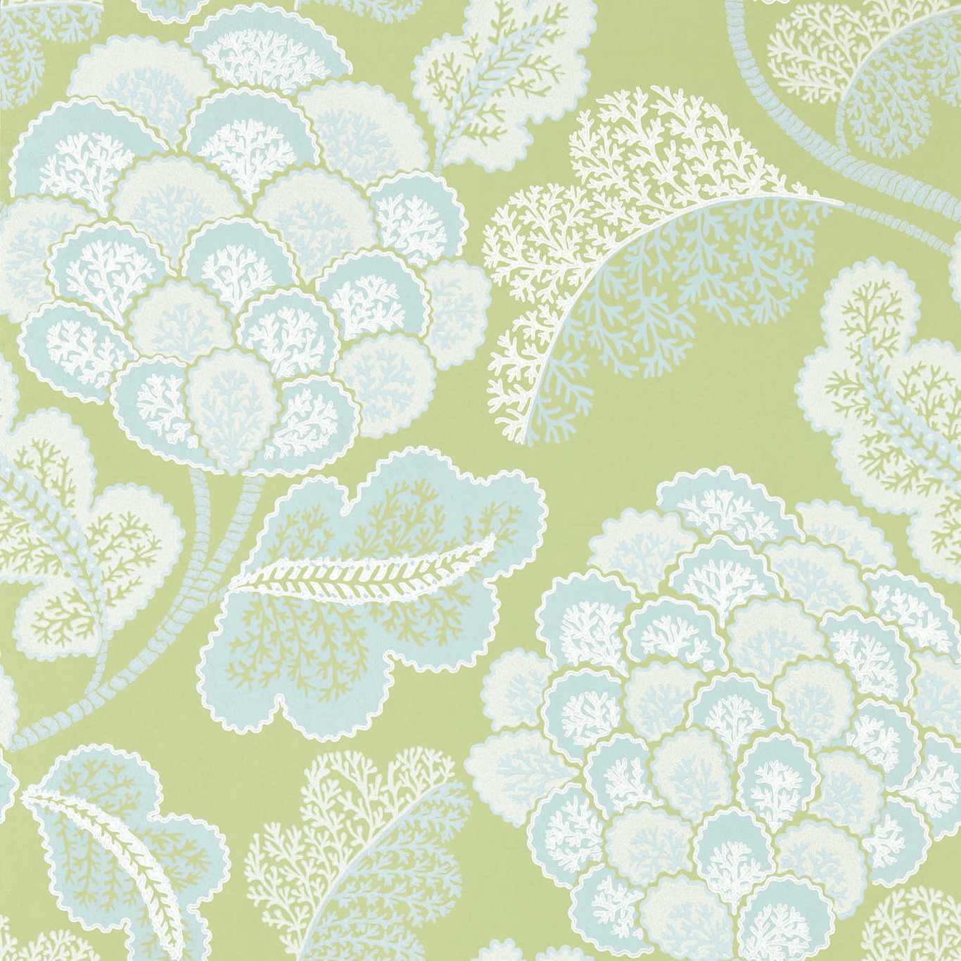 Flourish Wallpaper - Tree Canopy/Silver Willow - Harlequin - HQN3112937 - Morris Wallpaper