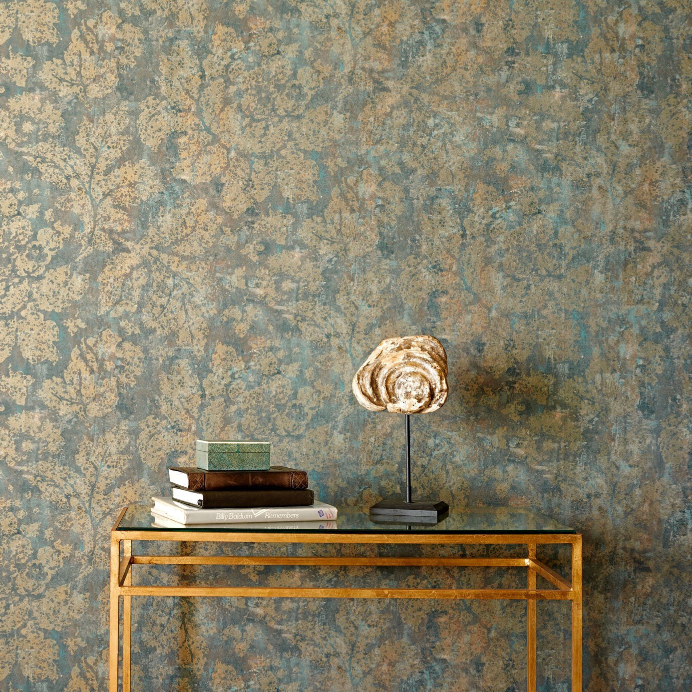 Fresco Secco Wallpaper - Bronze - ZCON312031 - Zoffany - Morris Wallpaper
