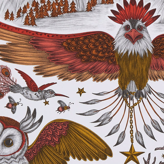 Frontier Wallpaper - Gold - Clarke & Clarke - W0116/02 - Morris Wallpaper