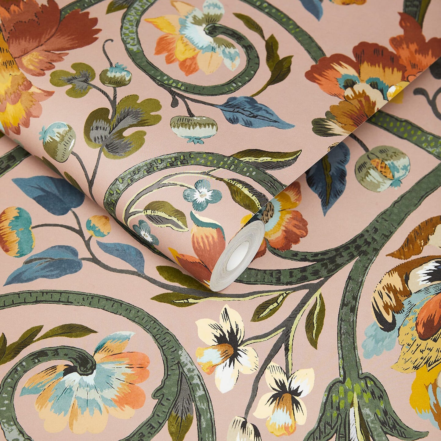 Gaia Wallpaper - Blush - House of Hackney - 1-WA-GAI-DI-BLS-XXX - Morris Wallpaper