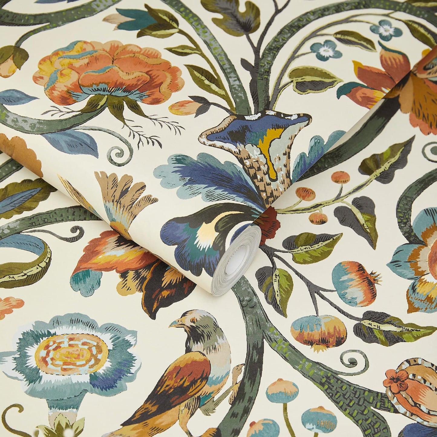 Gaia Wallpaper - Ecru - House of Hackney - 1-WA-GAI-DI-ECR-XXX - Morris Wallpaper