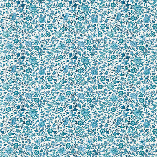 Gamthi Wallpaper - Cobalt - Clarke & Clarke - W0235/02 - Morris Wallpaper