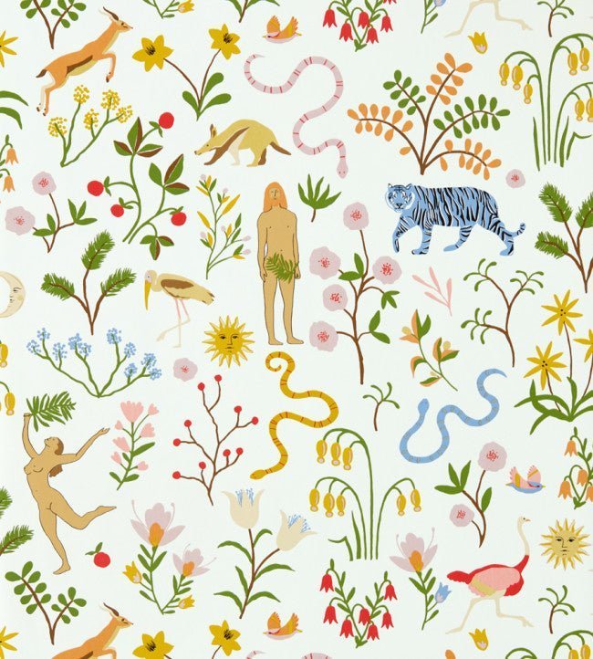Garden Of Eden Wallpaper - Popsicle - NART112794 - Scion