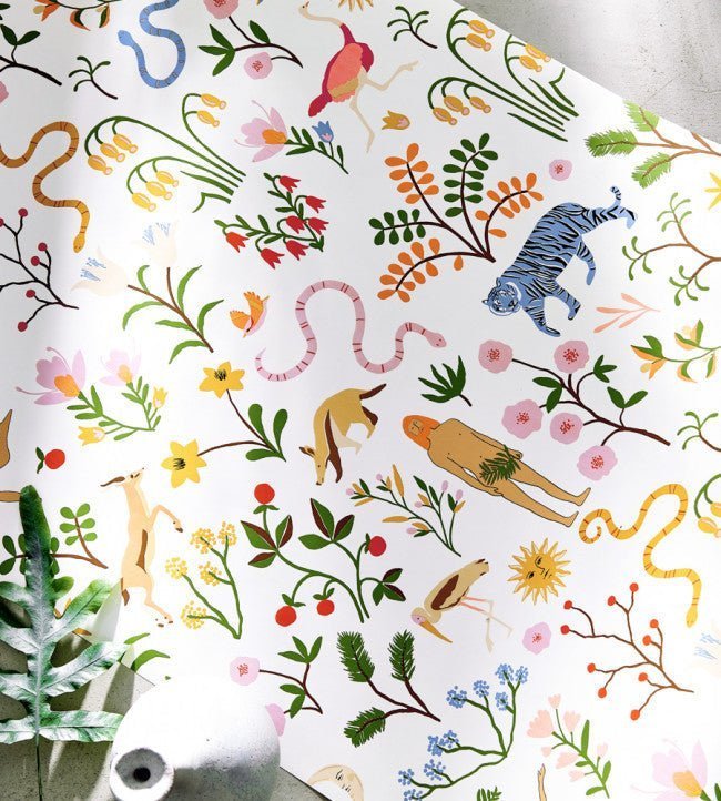 Garden Of Eden Wallpaper - Popsicle - NART112794 - Scion