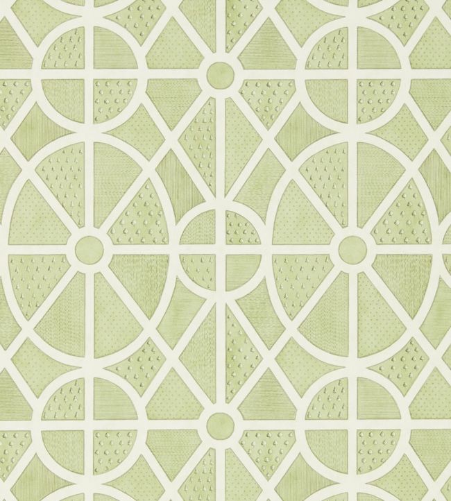 Garden Plan Wallpaper - Garden Green - DART216315 - Sanderson - Morris Wallpaper