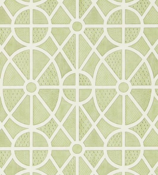 Garden Plan Wallpaper - Garden Green - DART216315 - Sanderson - Morris Wallpaper