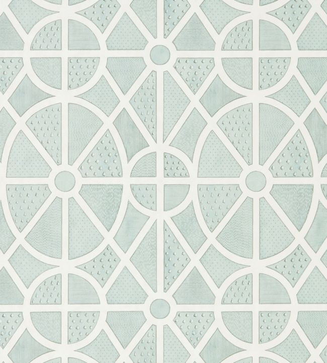 Garden Plan Wallpaper - Wedgwood - DART216317 - Sanderson - Morris Wallpaper