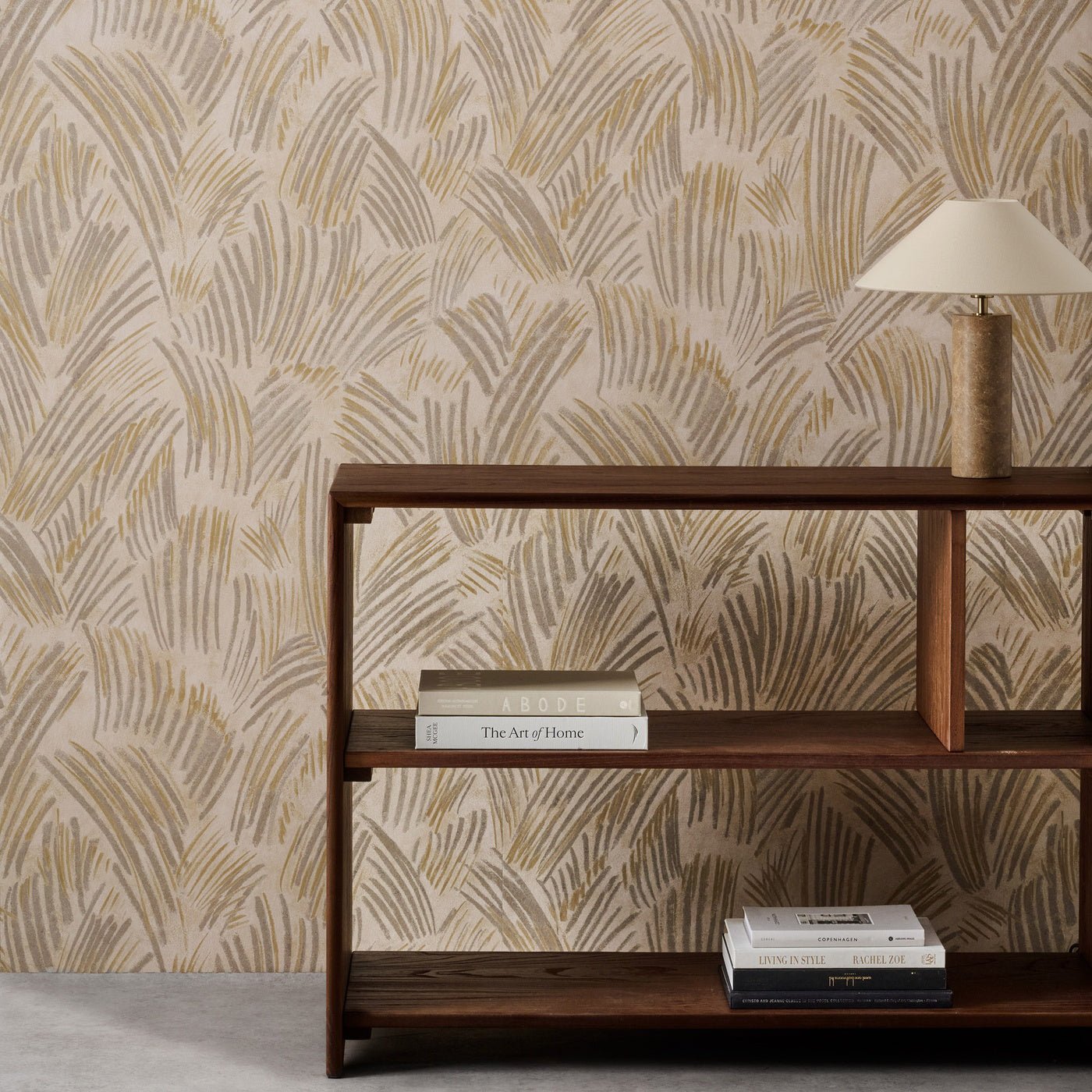 Glyph Wallpaper - Pumice / Taupe - Harlequin - HDMW113302 - Morris Wallpaper
