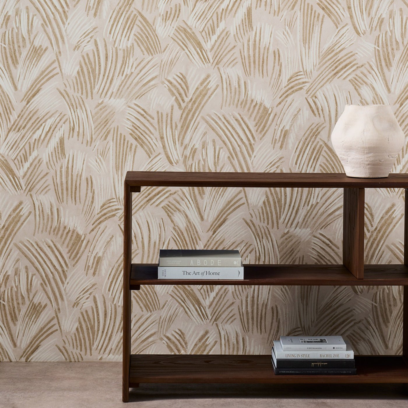Glyph Wallpaper - Sandstone / Chalk - Harlequin - HDMW113301 - Morris Wallpaper
