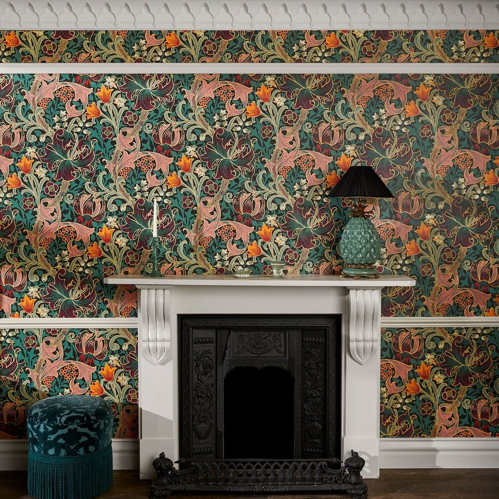 Golden Lily Wallpaper - House of Hackney - 1 - WA - GOL - DI - APA - XXX