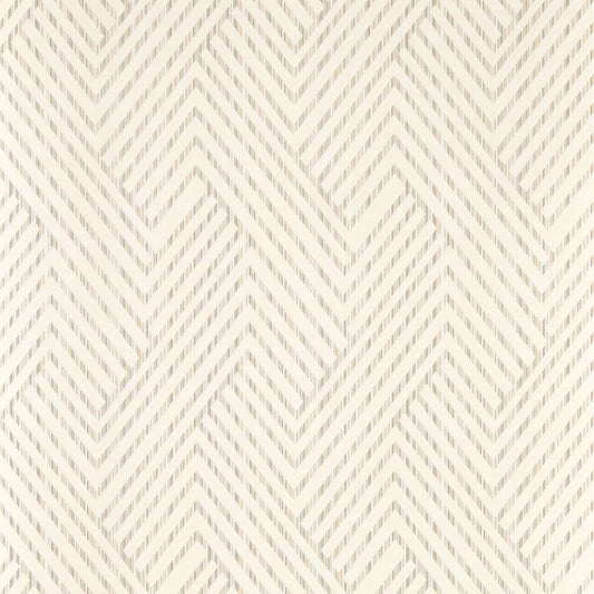 Grassetto Wallpaper - Ivory - Clarke & Clarke - W0181/02 - Morris Wallpaper