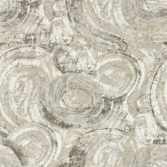 Hatoum Wallpaper - Slate - Clarke & Clarke - W0222/04 - Morris Wallpaper