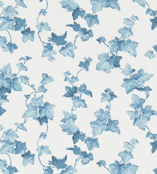 Hedera Wallpaper - Indigo - DVIN214594 - Sanderson - Morris Wallpaper