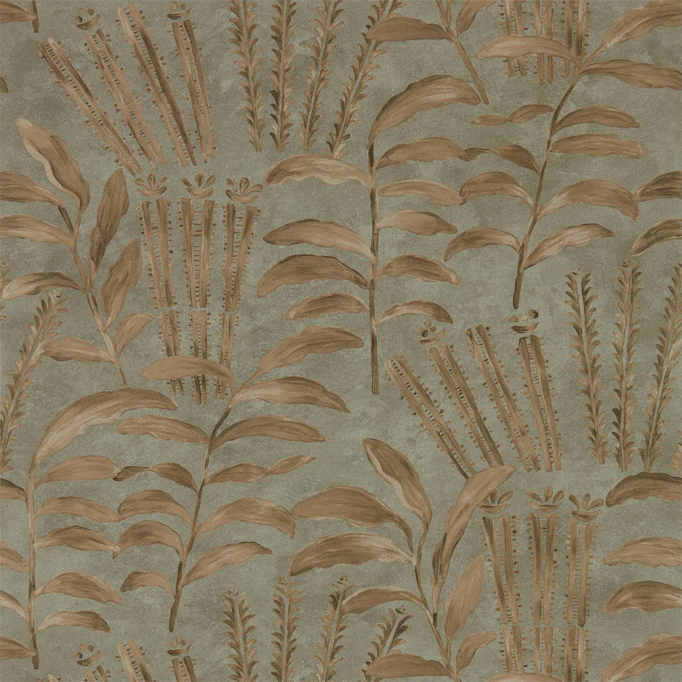 Highclere Wallpaper - Olivine - ZDAR312854 - Zoffany - Morris Wallpaper