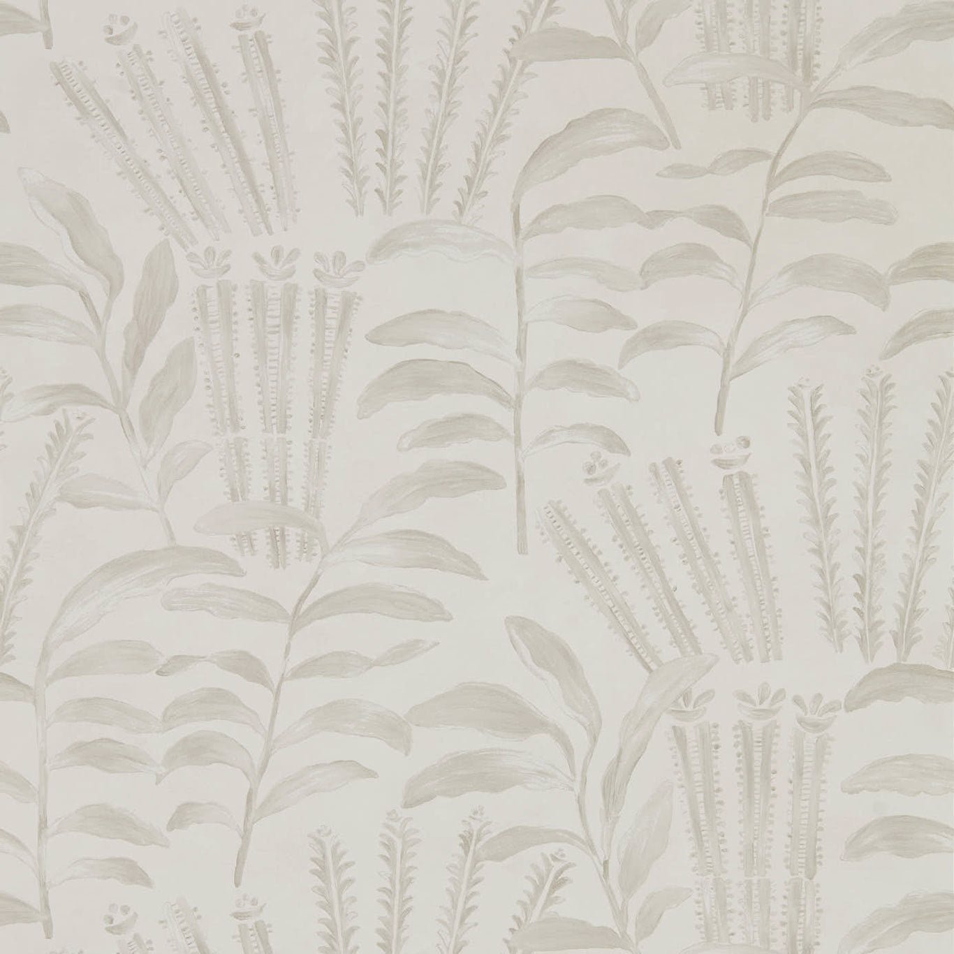Highclere Wallpaper - Snow - ZDAR312859 - Zoffany - Morris Wallpaper