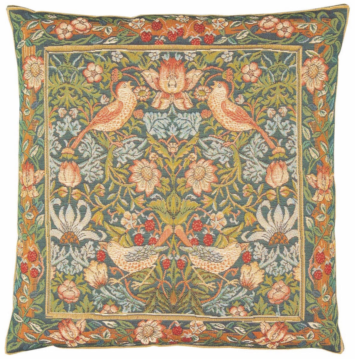 Hines of Oxford - Tapestry Cushion - 350 - Morris Wallpaper