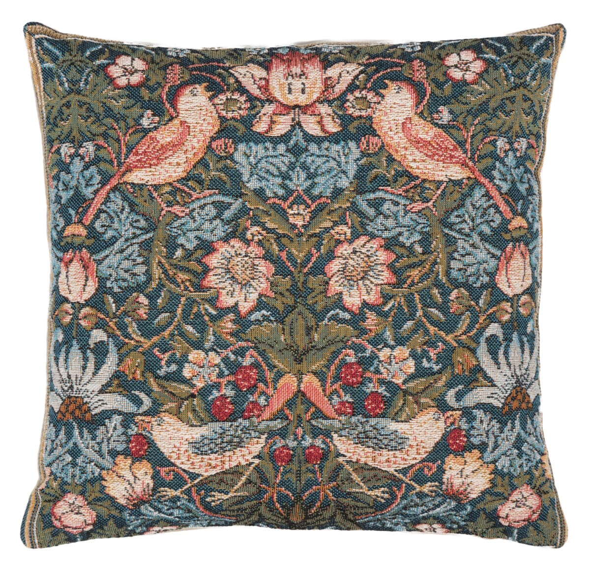 Hines of Oxford - Tapestry Cushion - 350M - Morris Wallpaper