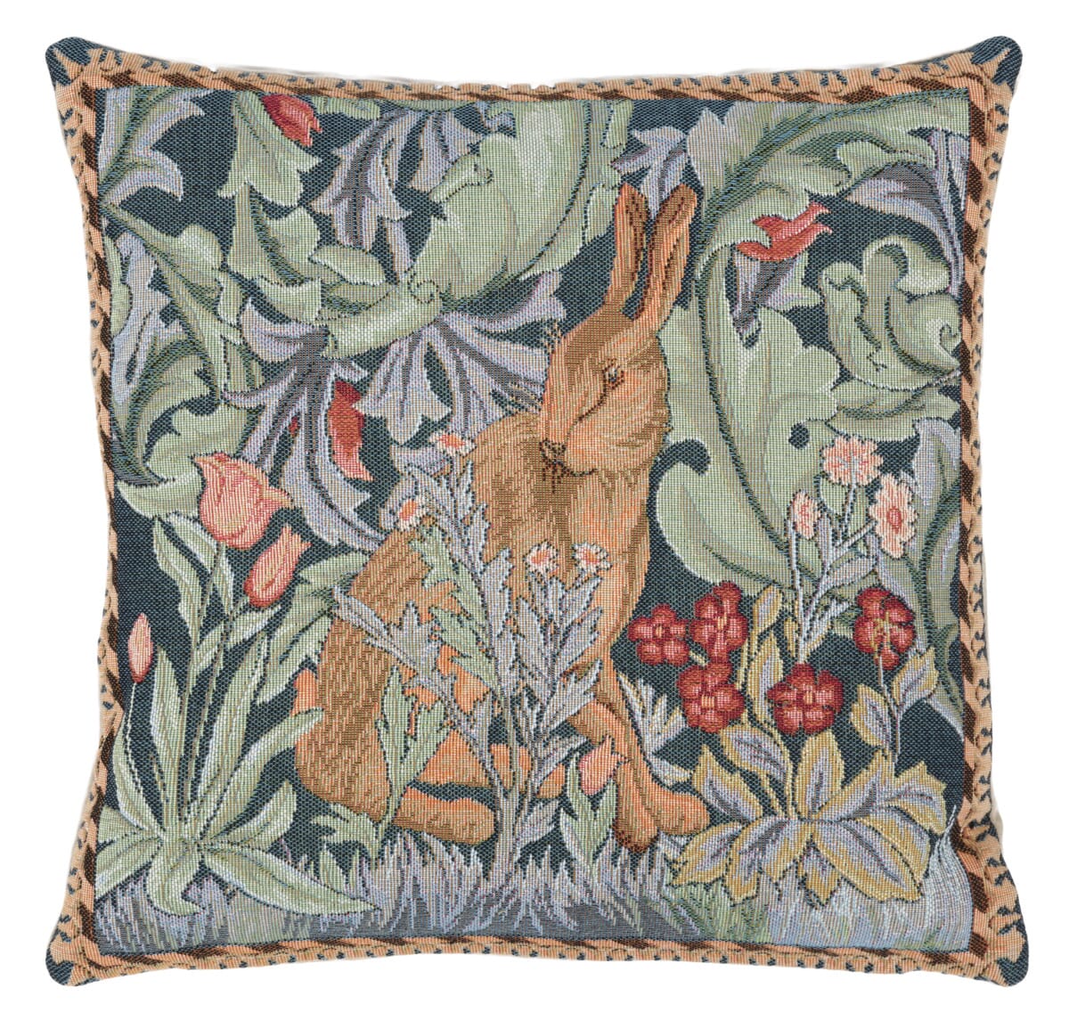 Hines of Oxford - Tapestry Cushion - 484M - Morris Wallpaper