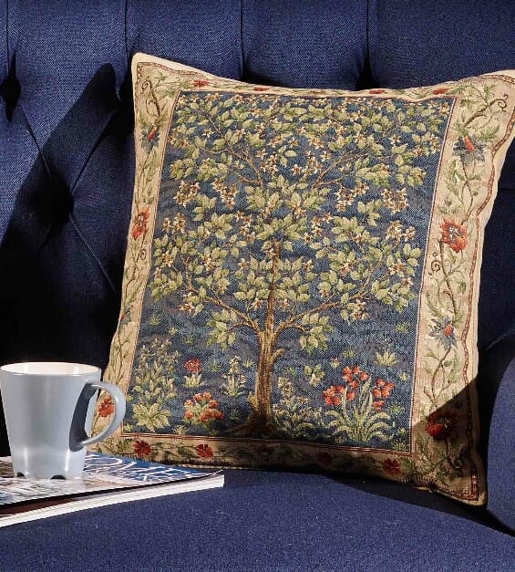 Hines of Oxford - Tapestry Cushion - 695 - Morris Wallpaper