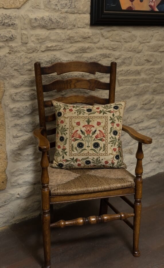 Hines of Oxford - Tapestry Cushion - 715 - Morris Wallpaper