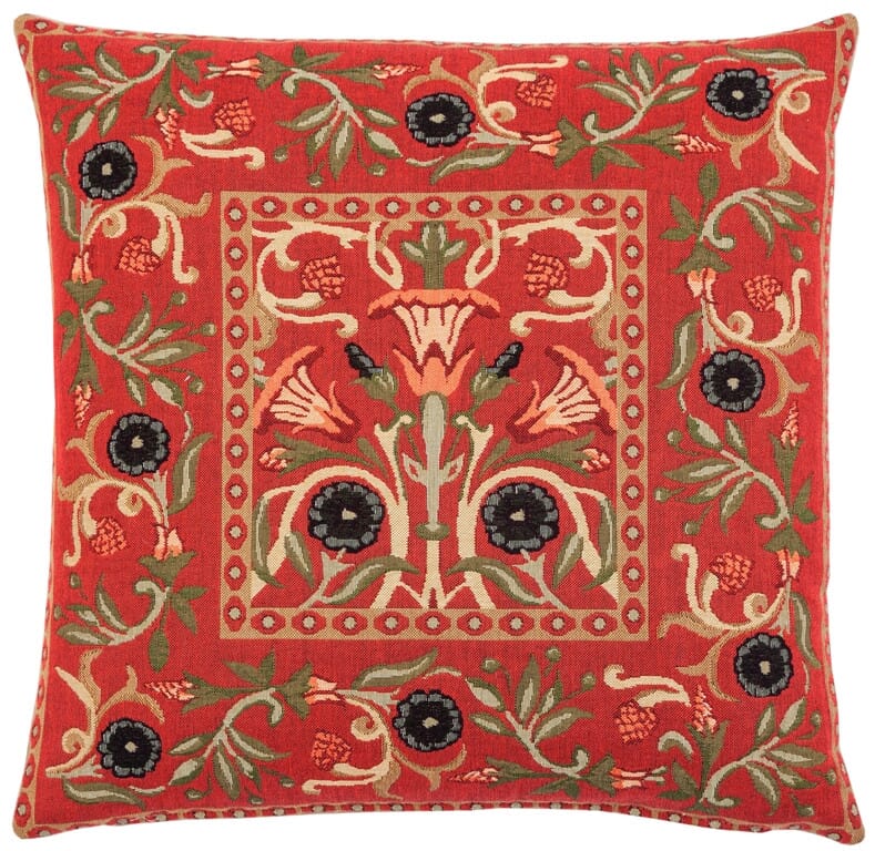 Hines of Oxford - Tapestry Cushion - 716 - Morris Wallpaper