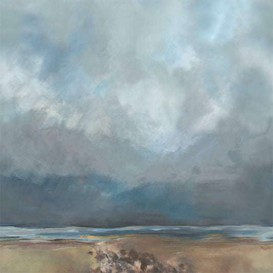 Holkham Bay Wallpaper - Pebbles Daybreak - Zoffany - ZKEM312663 - Morris Wallpaper