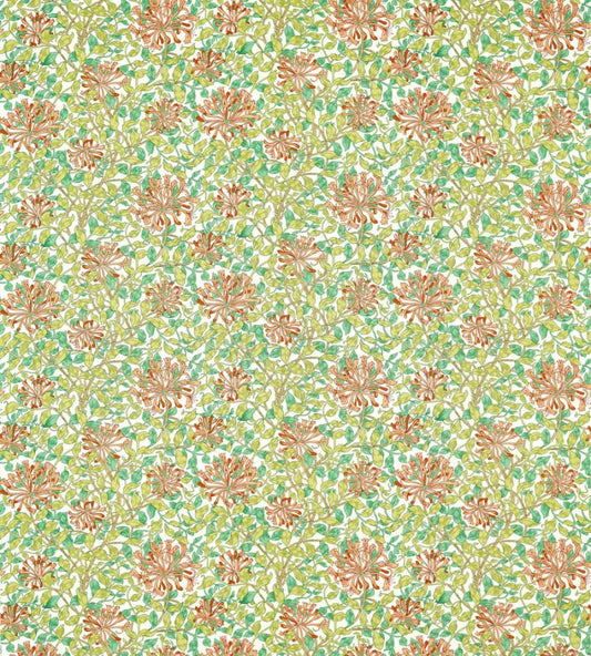Honeysuckle Fabric - Summer - Morris & Co - 226850 - Premier Wallcovering