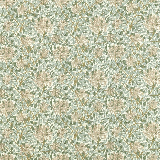 Honeysuckle Outdoor Fabric - Sage/Clay - Morris & Co - 227122 - Premier Wallcovering