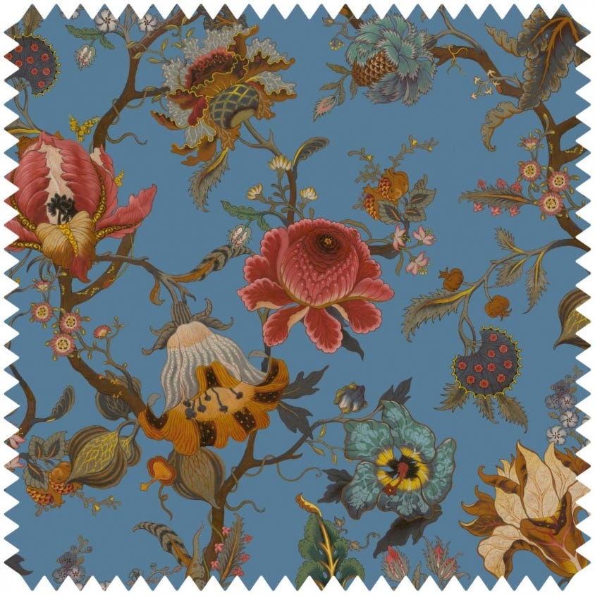 House of Hackney - 1-FA-ART-VE-AZU-XXX-XXX - Morris Wallpaper