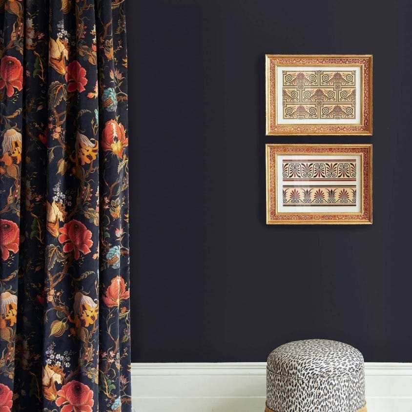 House of Hackney - 1-FA-ART-VE-BLK-XXX-XXX - Morris Wallpaper