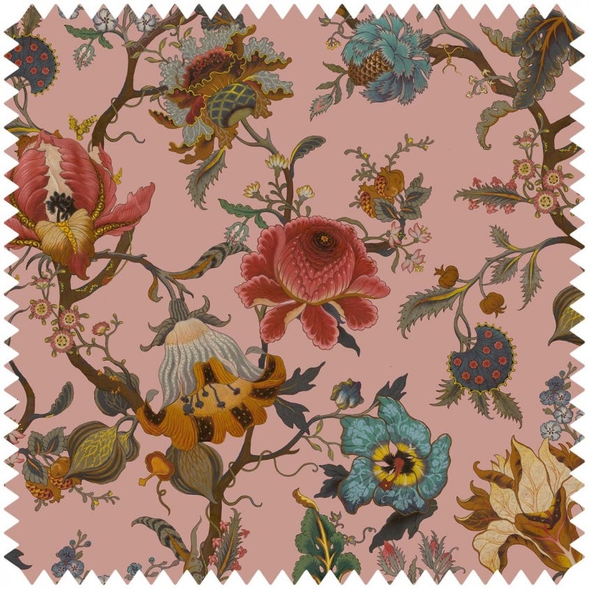 House of Hackney - 1-FA-ART-VE-BLS-XXX-XXX - Morris Wallpaper