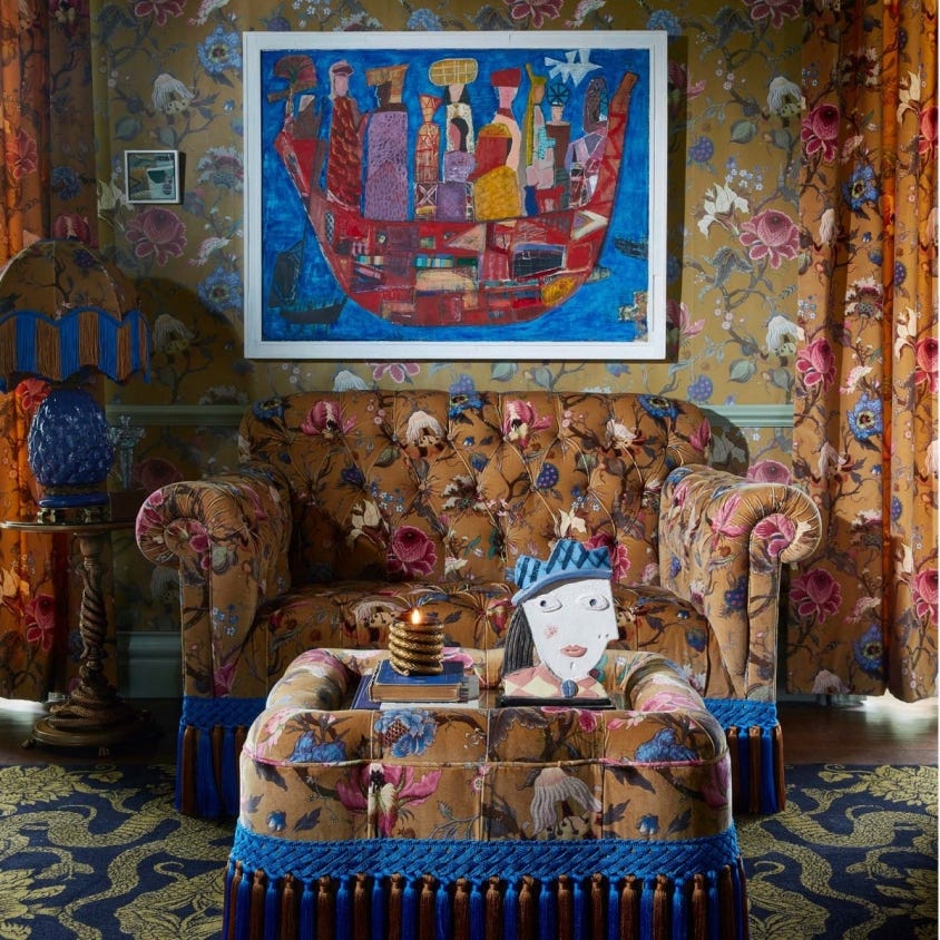 House of Hackney - 1-FA-ART-VE-BRZ-XXX-XXX - Morris Wallpaper