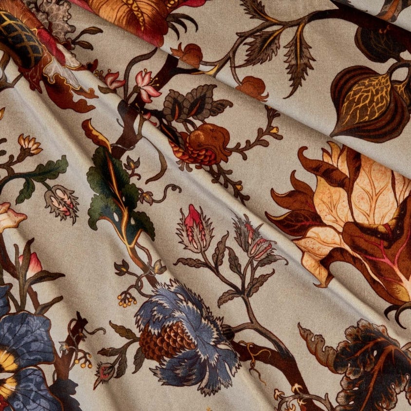 House of Hackney - 1-FA-ART-VE-GRY-XXX-XXX - Morris Wallpaper