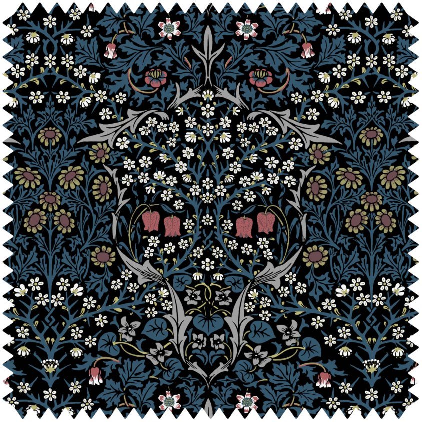 House of Hackney - 1-FA-BLA-VE-TEA-XXX-XXX - Morris Wallpaper