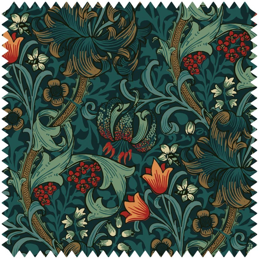 House of Hackney - 1-FA-GOL-JQ-MID-XXX-XXX - Morris Wallpaper