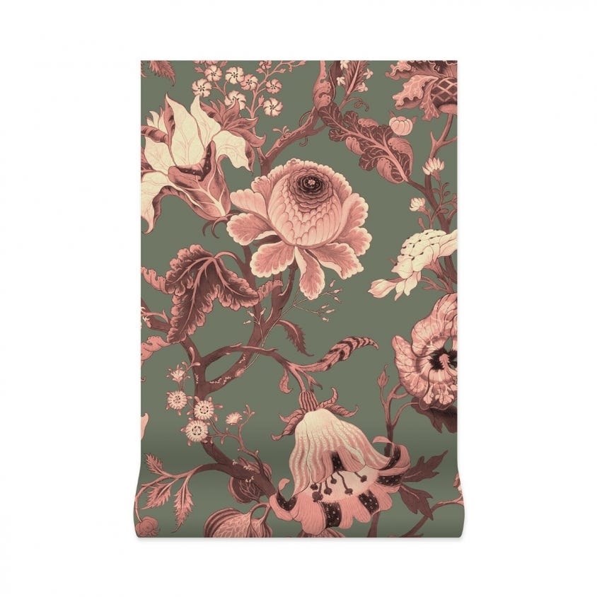 ARTEMIS Wallpaper - Verdigris - House of Hackney