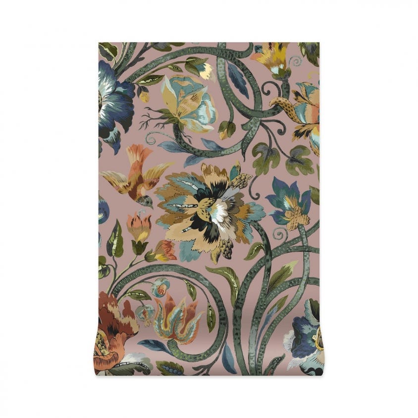 GAIA Wallpaper - Blush - House of Hackney