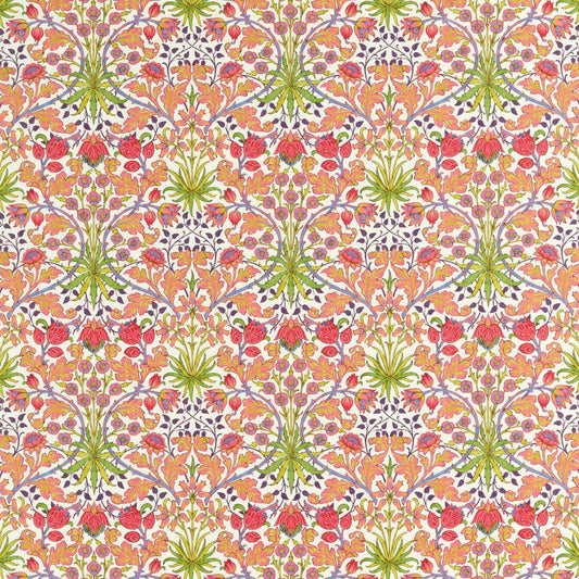 Hyacinth Fabric - Cosmo Pink - Morris & Co - 520005 - Premier Wallcovering